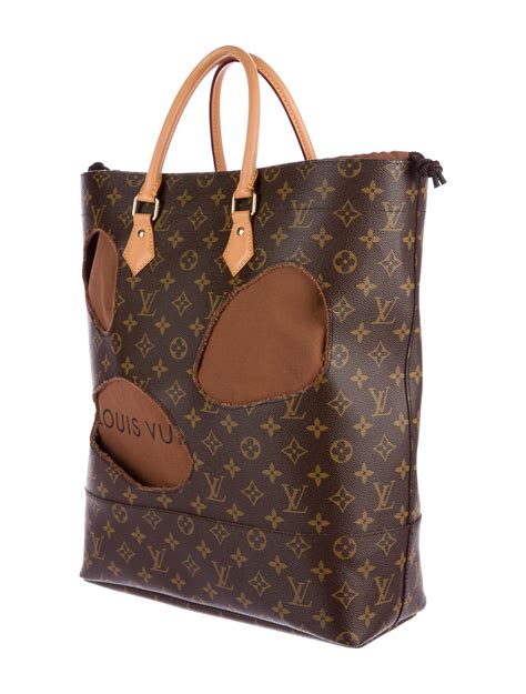 Louis Vuitton bags with holes